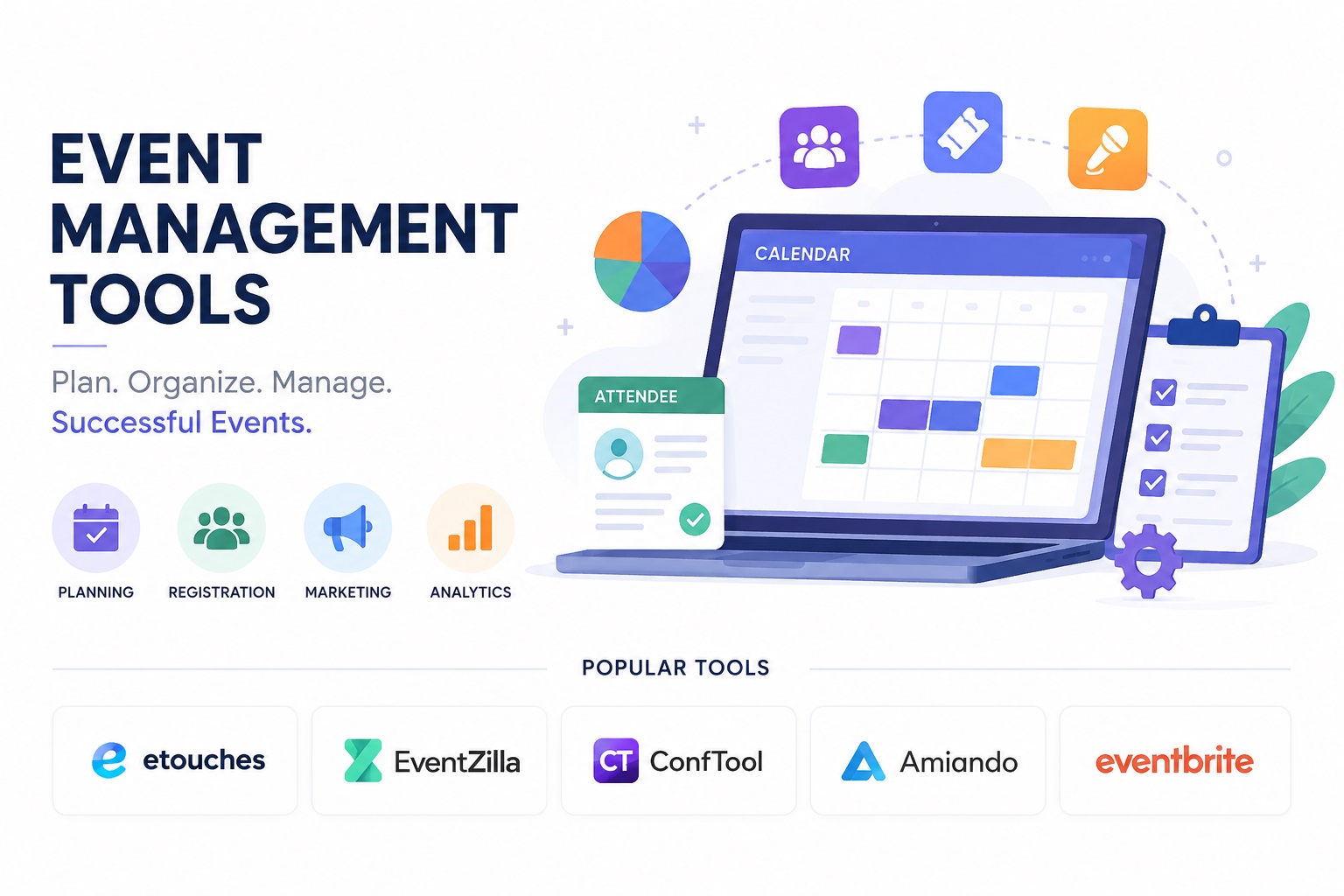 A small list of Event Management Software Tools