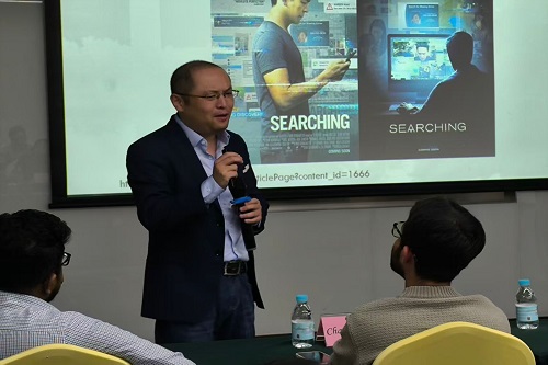 Prof. HuiChuan Xia, Peking University, Beijing, discussed mechanisms for enhancing government and citizen collaboration through data utilization on 23 Sep. 2025 at XiongAn China