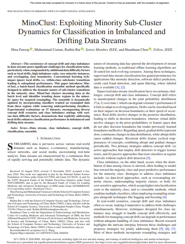 Researchers Find That Tracking Hidden Data Clusters Boosts Predictions in Imbalanced and Evolving Data (11 March 2026)
