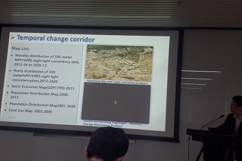Prof. Wang Juanle, Chinese Academy of Sciences, Beijing, discussed strategies and systems for Belt and Road data sharing and decision-making support on 21 Sep. 2025 at XiongAn, China