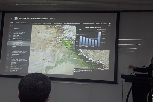 Prof. Wang Juanle, Chinese Academy of Sciences, Beijing, discussed strategies and systems for Belt and Road data sharing and decision-making support on 21 Sep. 2025 at XiongAn, China
