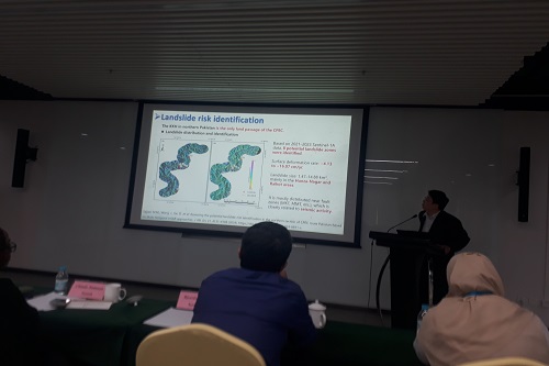 Prof. Wang Juanle, Chinese Academy of Sciences, Beijing, discussed strategies and systems for Belt and Road data sharing and decision-making support on 21 Sep. 2025 at XiongAn, China