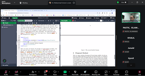 Highlights from the Webinar on LaTeX conducted held on 28th October 2025