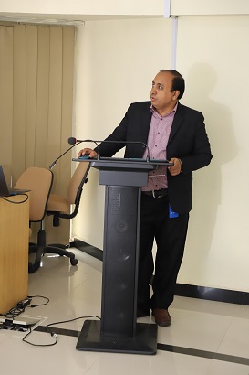 Dr. Muhammad Usman delivering a session on SPSS Tool at PASTIC National Center, QAU Campus, Islamabad.