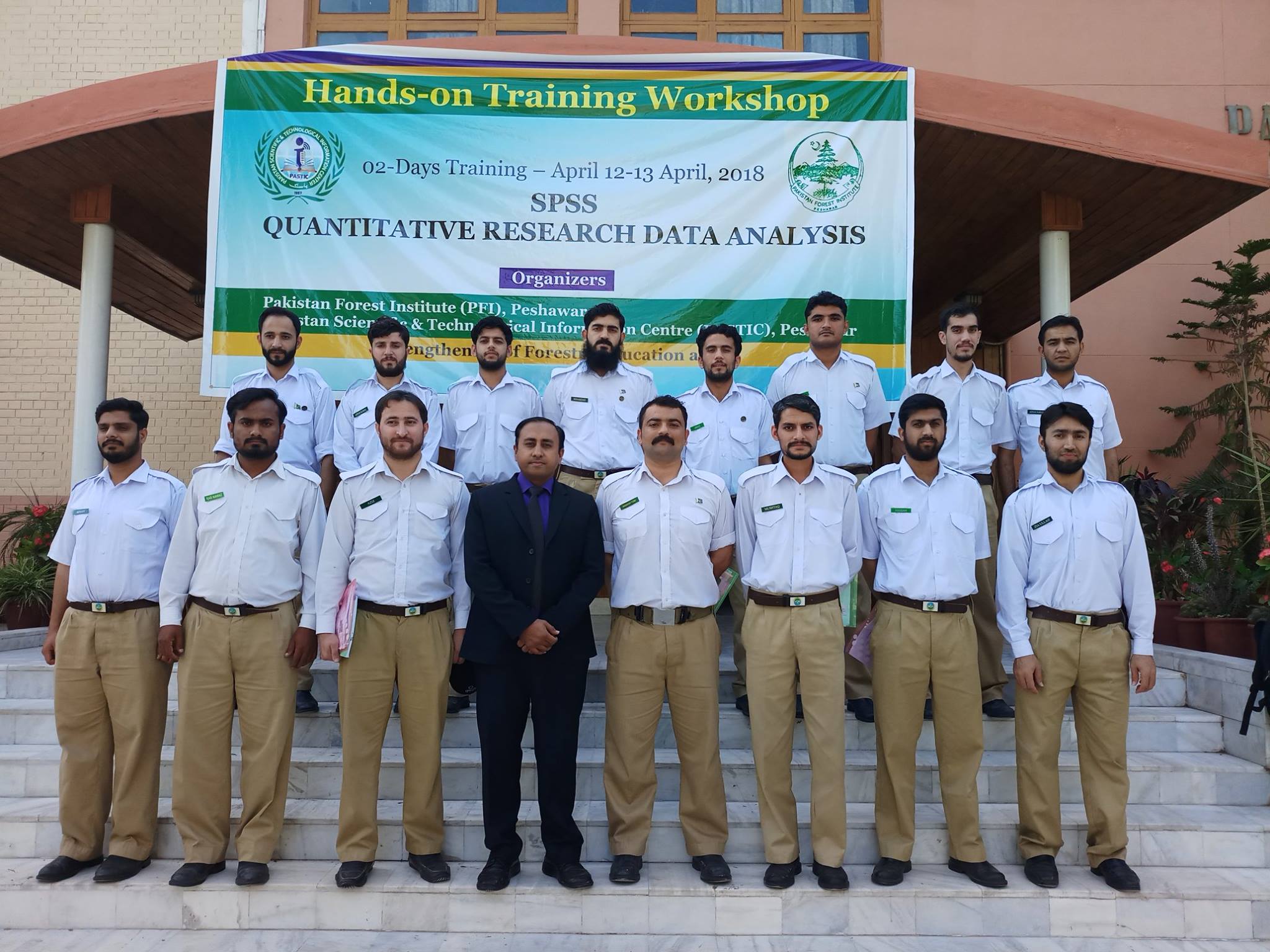 2 Days Training on SPSS at Pakistan Forest Institute, Peshawar (12-13 April 2018)