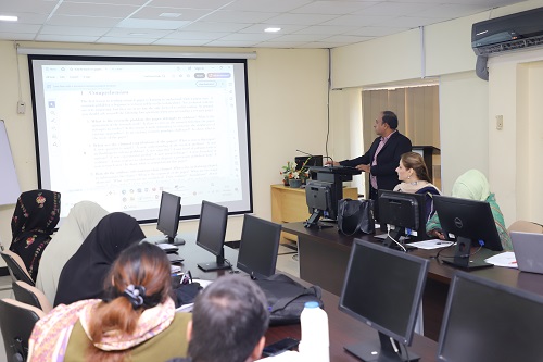 57th Training on Data Analysis with SPSS(23-24 October 2025) held at Pakistan Scientific and Technological Information Center, PASTIC.