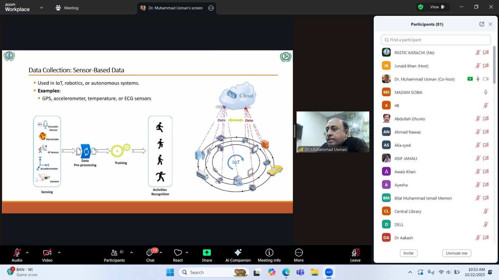 Report on Webinar: Foundations of AI – Unlocking the Power of Data, Algorithms, and Discovery held on 22nd October 2025
